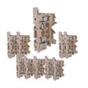 Ver imagem 2 de Kit 10 Borne Sak Porta Fusivel 2,50-4,00mm Bege