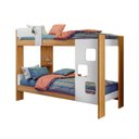 Ver imagem 2 de Beliche Infantil/Juvenil 100% MDF com Prateleira July