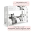 Ver imagem 4 de Beliche Infantil/Juvenil 100% MDF com Prateleira July