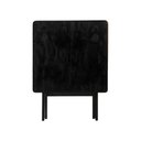 Ver imagem 3 de Mesa Dobravel Bares 70x70 Madeira Reforçada Premium Preto / Liso