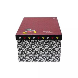 Caixa Organizadora Dac Retangular Média Cartonada Disney Mickey - 2 Caixa Organizadora Dac Retangular Média Cartonada Disney Mickey - 2