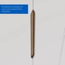 Ver imagem 6 de Cômoda Infantil Retrô 100% Mdf Porta 4 Gavetas Zara Yescasa