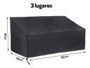 Ver imagem 5 de Capa Impermeável Compatível Sofá 200x90x80 Preto Spts