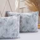 Ver imagem 4 de Jogo de Cama King Dreams Malha 100% Algodão 193x203x35cm Cinza