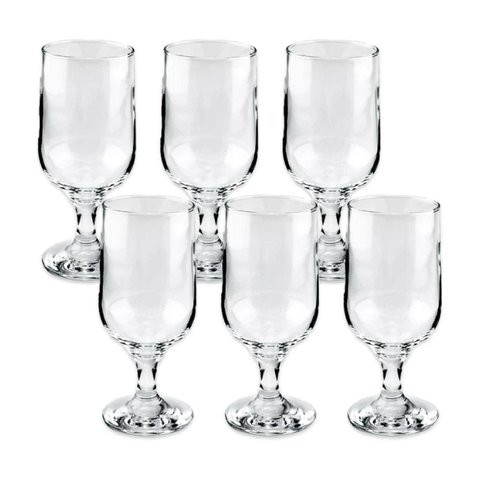 Kit 6 Taças de Vidro 300ml para Cerveja - Pasabahçe