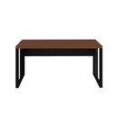 Ver imagem 2 de Mesa Diretor Retangular Start sem Gavetas MDP 150cm Preto-Marrom Gebb Work