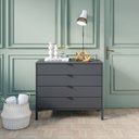 Ver imagem 1 de Cômoda Falkk Queens 4 Gavetas