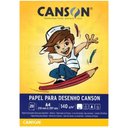 Ver imagem 2 de Papel Canson A4 Branco 140g/m2 Bloco-canson