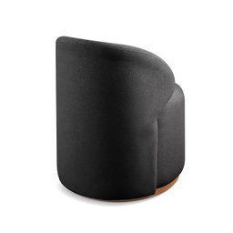 Poltrona Curva Moderna Brenda Design Arredondado - 6