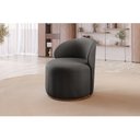 Ver imagem 2 de Poltrona Curva Moderna Brenda Design Arredondado