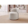 Poltrona Curva Moderna Brenda Design Arredondado - 2