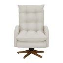 Ver imagem 3 de Poltrona de Amamentação Clarice Giro Balanço Bebê Completo: Boucle Natural