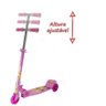 Patinete Infantil Rosa Princesa Crianças 6 7 8 9 10 Anos - 7