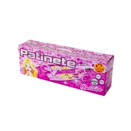 Patinete Infantil Rosa Princesa Crianças 6 7 8 9 10 Anos - 8