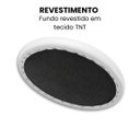Ver imagem 5 de Assento Redondo para Banqueta Banco Alto Estofado 35 cm Corino:Branco