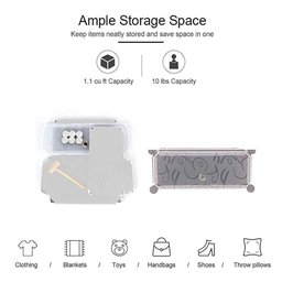 Armário Organizador Modular Multiuso 4 Prateleiras Preto - 8