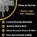 Ver imagem 4 de Luminária com Pingente Decorar Cozinha Iluminar Casa Quarto