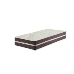 Cama Box Solteiro + Colchão de Molas Ensacadas Classic Brow Firme para 120 Kilos 88x188x60cm - 2