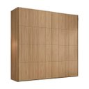 Ver imagem 2 de Guarda Roupa Trentino em Mdf 242,3x230cm 2 Portas 6 Gavetas Olmo 1030