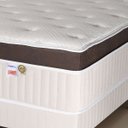 Ver imagem 3 de Conjunto Cama Box+Colchão Queen Size Mola ENSACADA Privillege158X198x74cm