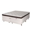 Ver imagem 1 de Conjunto Cama Box+Colchão Queen Size Mola ENSACADA Privillege158X198x74cm