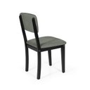 Ver imagem 5 de Mesa de Jantar Redonda Montreal Noronha com 4 Cadeiras Estofadas Ella Preto/cinza