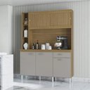 Ver imagem 1 de Kit Duda 2pts Correr 1gav 1,40 Damasco Ripado/ Off White