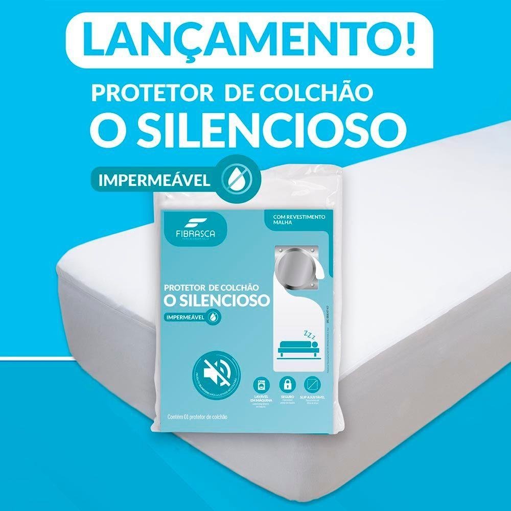 Protetor Acessório de Cama Colchão o Silencioso 160cmx200cm - 2