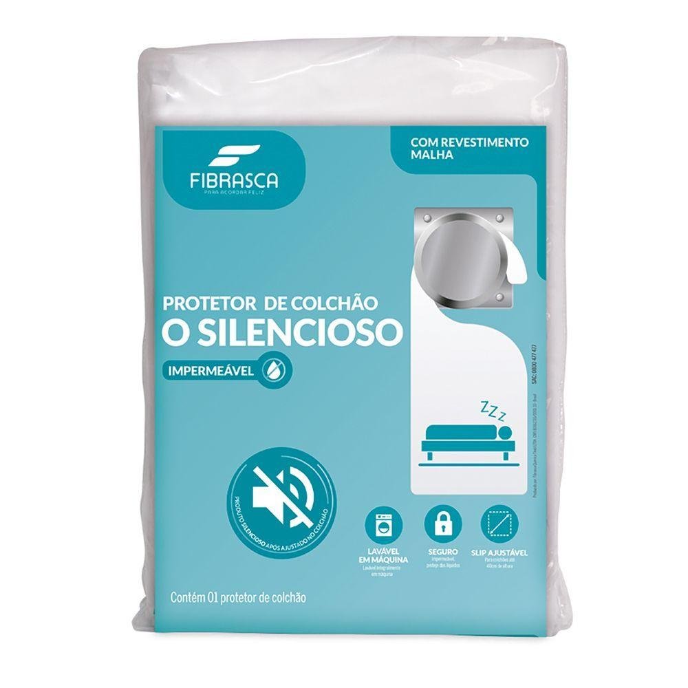 Protetor Acessório de Cama Colchão o Silencioso 160cmx200cm - 6