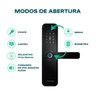 Fechadura Digital Eletrônica Inteligente com Fechamento Automático e Multi Acessos Geonav - 3