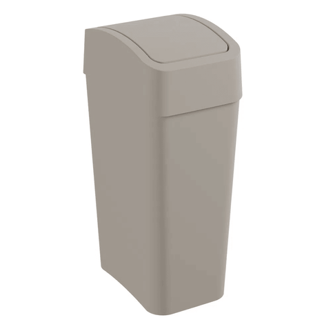 Lixeira com Tampa Basculante 2 Astra Argila Ltb2*arg
