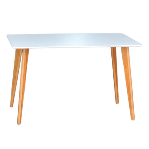 Mesa Retangular Reta 120x80 Branca
