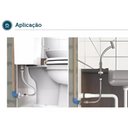 Ver imagem 2 de Engate Ligação Flexível 40cm Aço Inox Trançado Mangueira