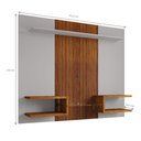 Ver imagem 2 de Painel para TV Th Shop 55 Polegadas 163,2cm MDF Cinamomo Off White Bechara Móveis