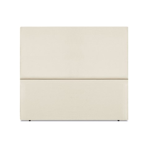 Cabeceira Estofada Casal Luna 140cm Suede Bege