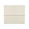Cabeceira Estofada Casal Luna 140cm Suede Bege - 1