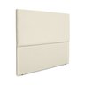 Cabeceira Estofada Casal Luna 140cm Suede Bege - 2