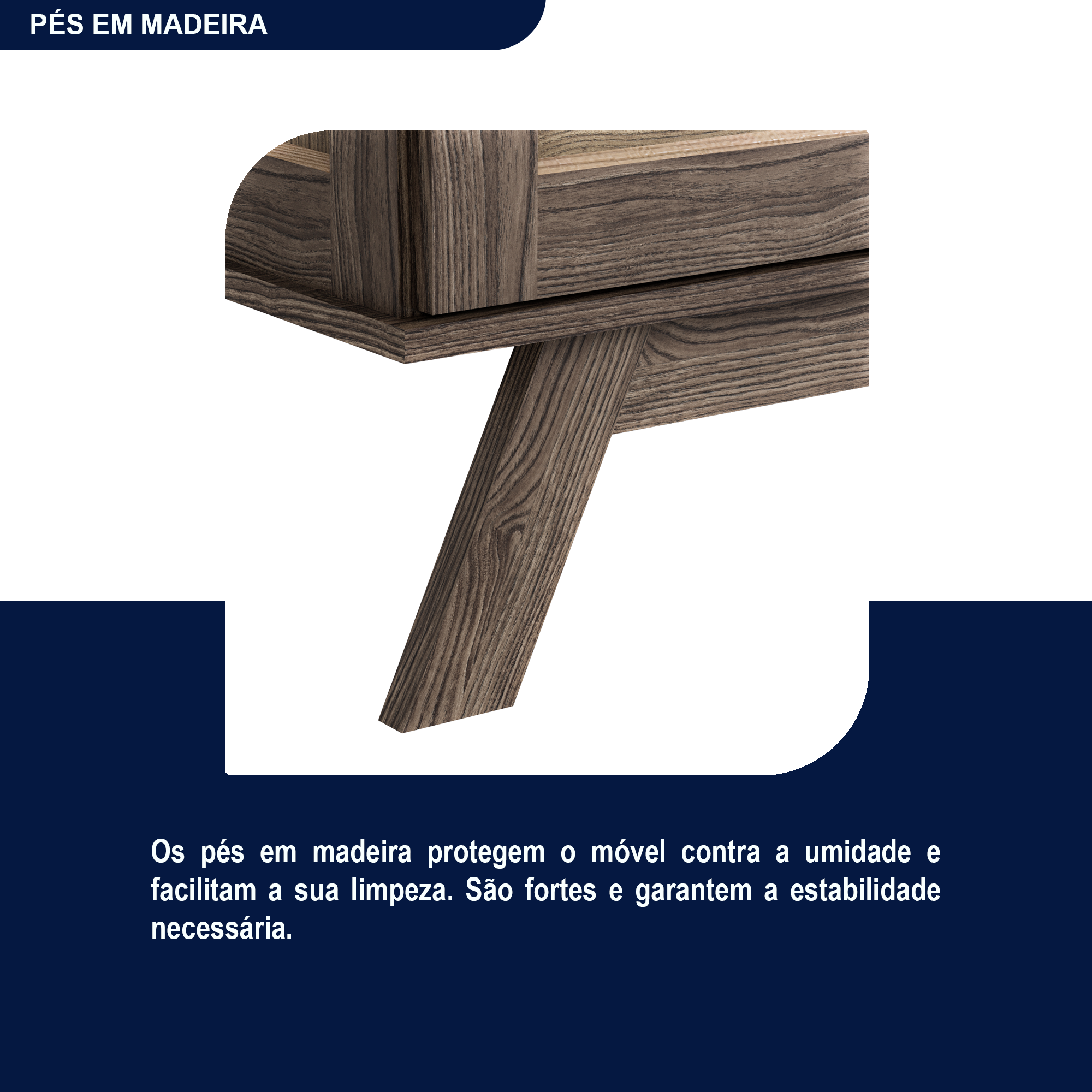Cristaleira Roma Pinus com HDF Porta de Vidro Retrô - 10
