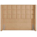 Ver imagem 4 de Kit Cabeceira Cama Box Paris 140 Cm com Puff Recamier Itália P05 Bouclê Mostarda - Lyam Decor