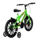 Ver imagem 2 de Bicicleta Free Action P/ Menino - Aro 16 Verde Kawasaki