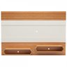 Painel para Tv de até 65" 220cm com 02 Nichos 100% Mdf Pa22 Dalla Costa-freijó/off White - 2