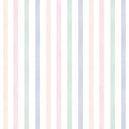 Papel de Parede Infantil SONHOS - 4213 Listas Coloridas - 1