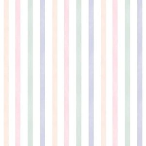Papel de Parede Infantil SONHOS - 4213 Listas Coloridas