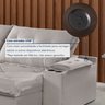 Sofá Retrátil e Reclinável com Entrada USB e Porta Copos 230cm M163 Yescasa - 8