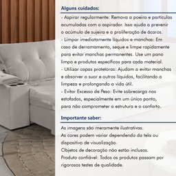 Sofá Retrátil e Reclinável com Entrada USB e Porta Copos 230cm M163 Yescasa - 14