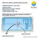 Ver mais imagens de Kit Aquecedor Solar para Piscinas de até 22m² ou até 29 mil litros TekSol com Controlador de