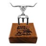 Garfo Tridente P/ Churrasco Personalizado Logo Team Roping - 1