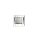 Ver imagem 2 de Vitrô para Banheiro Maxi Ar com Grade Branco 60x60 Alumínio - Vidro Miniboreal