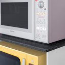 Ver imagem 5 de Balcão Multiuso Ísis para Forno Micro-ondas 2 Portas Branco - Nicioli
