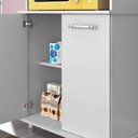 Ver imagem 6 de Balcão Multiuso Ísis para Forno Micro-ondas 2 Portas Branco - Nicioli